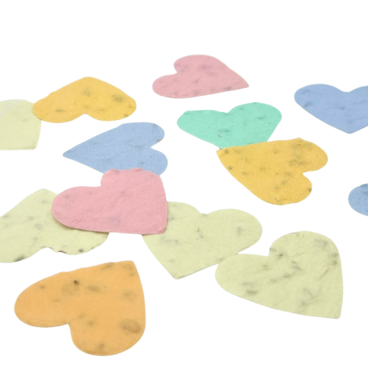 Samenpapier Herz-Konfetti – Bulk