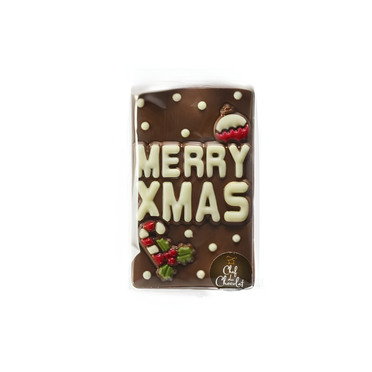 Weihnachts Tulpen & Choco Merry X-Mas – Eigenes Design Logo / Text