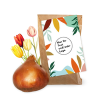 Tulpenzwiebeln Kraftbeutel – Eigenes Design Logo / Text