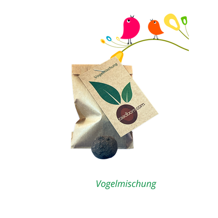 1 Samenbombe im Beutel: Vogelmix