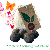 5 Samenbomben im Beutel: Schmetterlingsmix